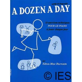 A DOZEN A DAY - LIVRE 1