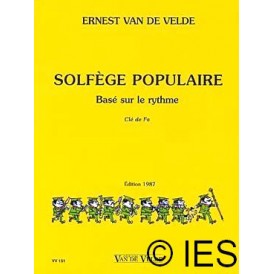 SOLFÈGE POPULAIRE CLE DE FA