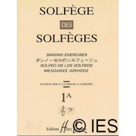 SOLFEGE DES SOLFEGES 1A