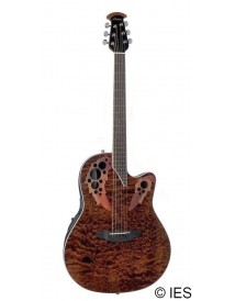 OVATION CELEBRITY ELITE PLUS SUPER SHALLOW TIGER EYE