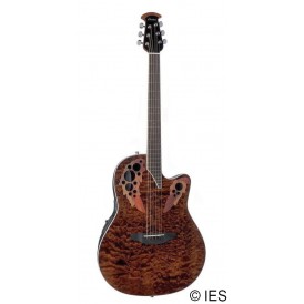 OVATION CELEBRITY ELITE PLUS SUPER SHALLOW TIGER EYE