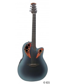 OVATION CELEBRITY ELITE MID CUTAWAY REVERSE BLUE BURST