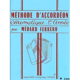 METHODE D'ACCORDEON MEDARD FERRERO 1ERE ANNEE