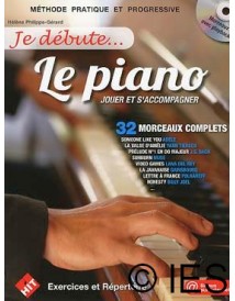 JE DEBUTE LE PIANO