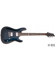 SCHECTER CLASSIC C1 SEE THRU BLUE