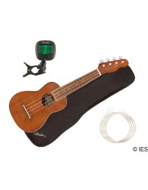 FENDER SEASIDE SOPRANO UKULELE PACK