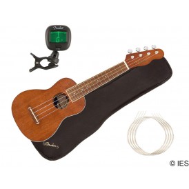 FENDER SEASIDE SOPRANO UKULELE PACK