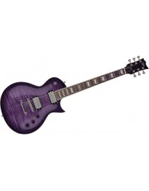 LTD GUITARS EC-256 SEE THRU PURPLE SUNBURST