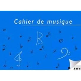 PETIT CAHIER DE MUSIQUE 6 PORTEES