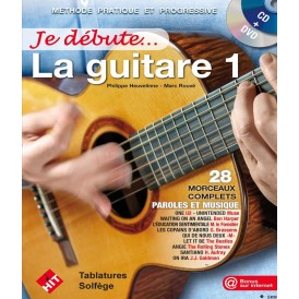 JE DEBUTE A LA GUITARE 1 CD+DVD