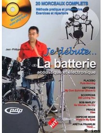 JE DEBUTE A LA BATTERIE CD