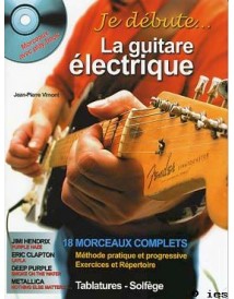 JE DEBUTE A LA GUITARE ELECTRIQUE CD