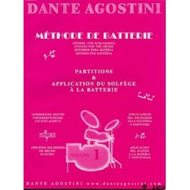 AGOSTINI INITIATION A LA BATTERIE VOLUME 1