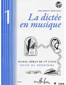 LA DICTEE EN MUSIQUE 1 + CD