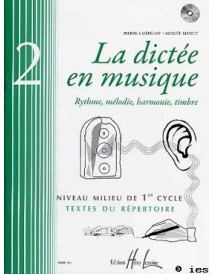 LA DICTEE EN MUSIQUE 2 + CD
