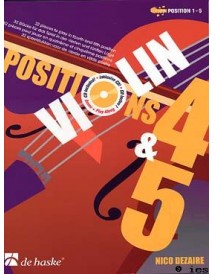 VIOLIN POSITION 4 & 5 + CD