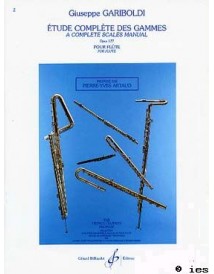 GARIBOLDI ETUDE COMPLETE DES GAMMES OP.127