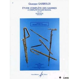 GARIBOLDI ETUDE COMPLETE DES GAMMES OP.127